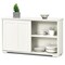 Kitchen Storage Cupboard Cabinet with Sliding Door and Adjustable Shelf